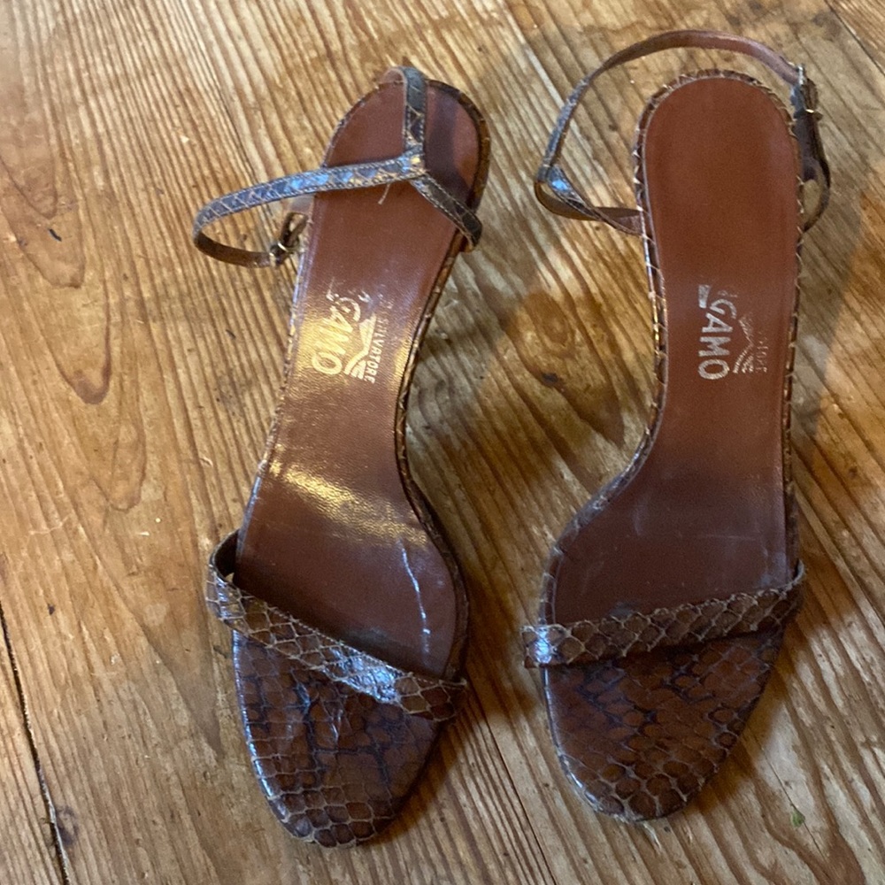 Salvatore Ferragamo Snakeskin heels